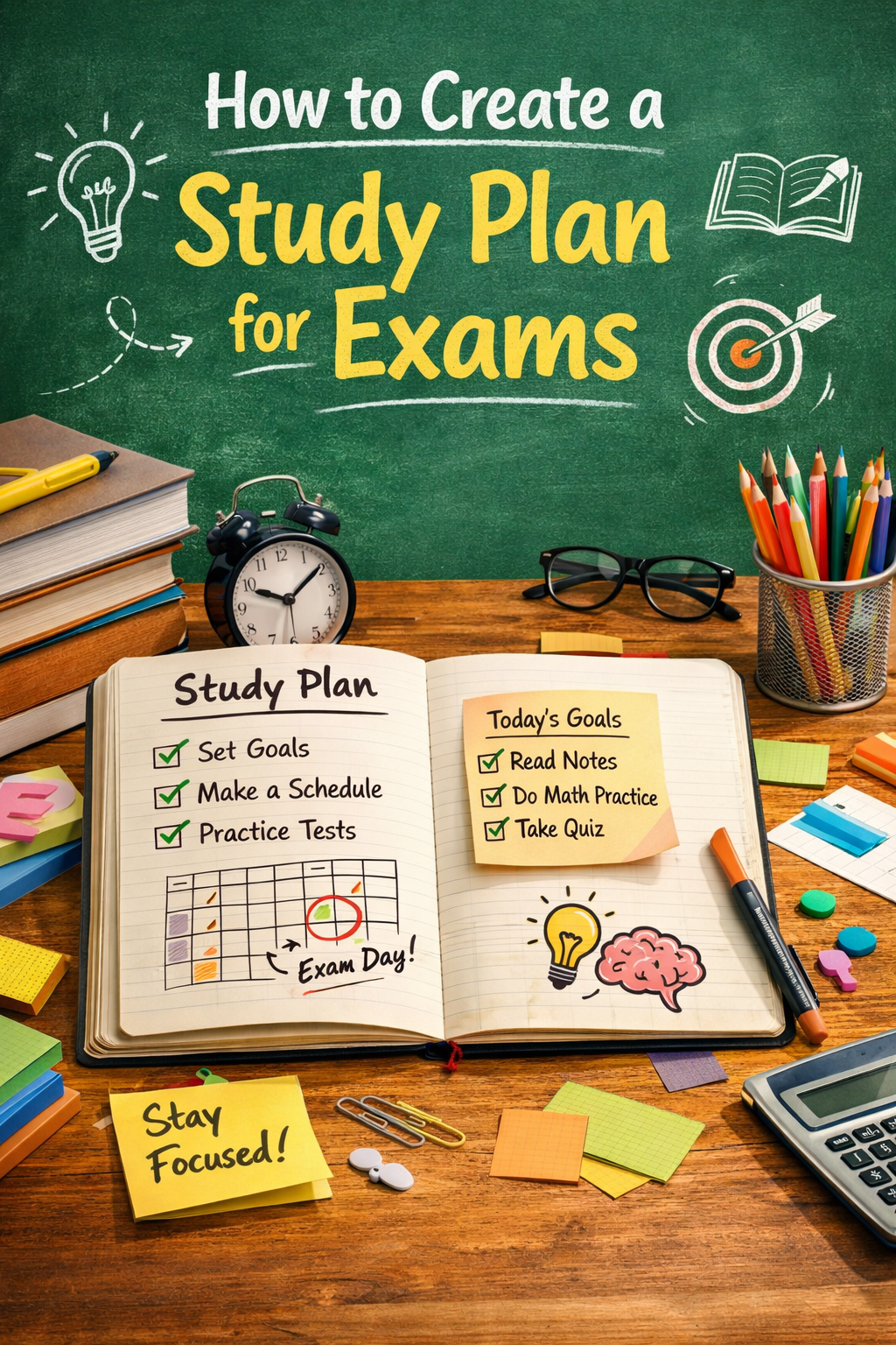 How to Create a Study Plan for Any Exam